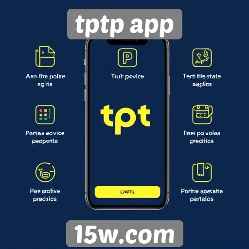 análise das principais funcionalidades do site tptp app
